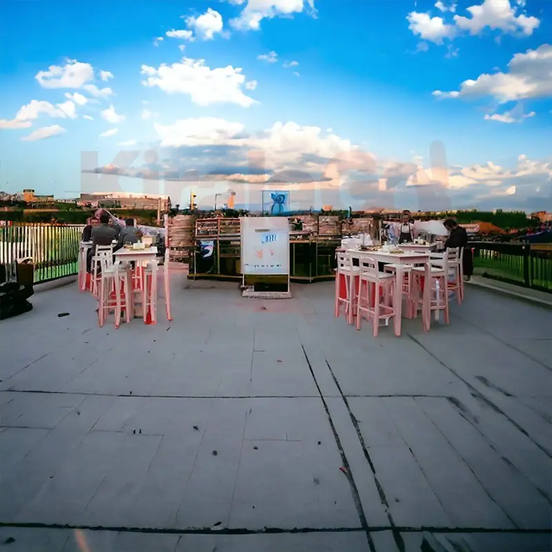 Dikdörtgen Bar Masası kiralama 2